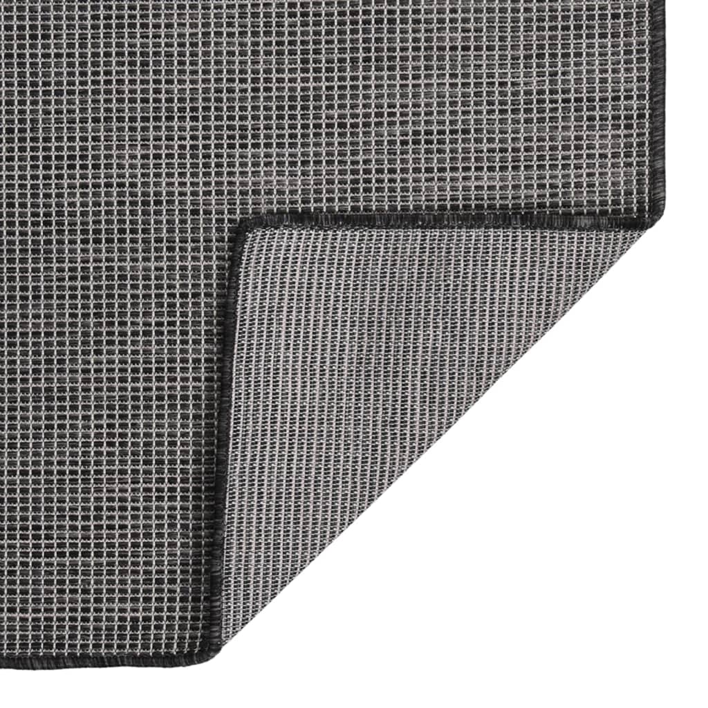 Ulkomatto Flatweave 140X200 Cm Harmaa