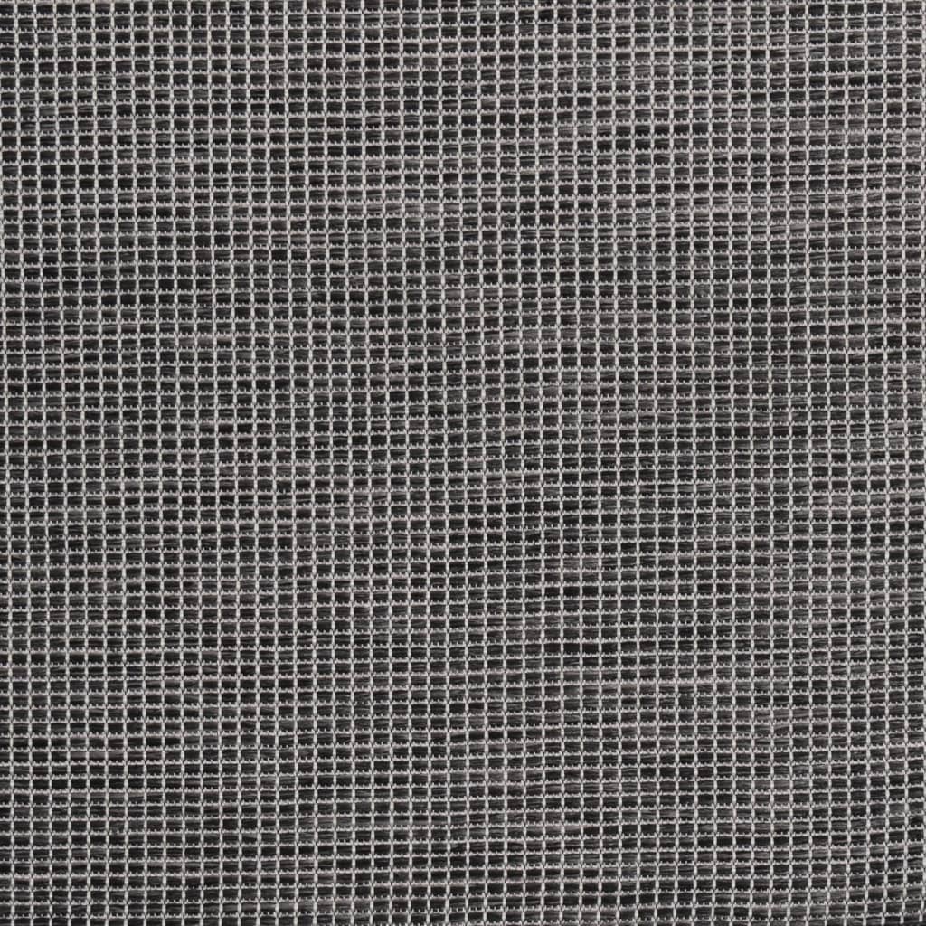 Ulkomatto Flatweave 140X200 Cm Harmaa